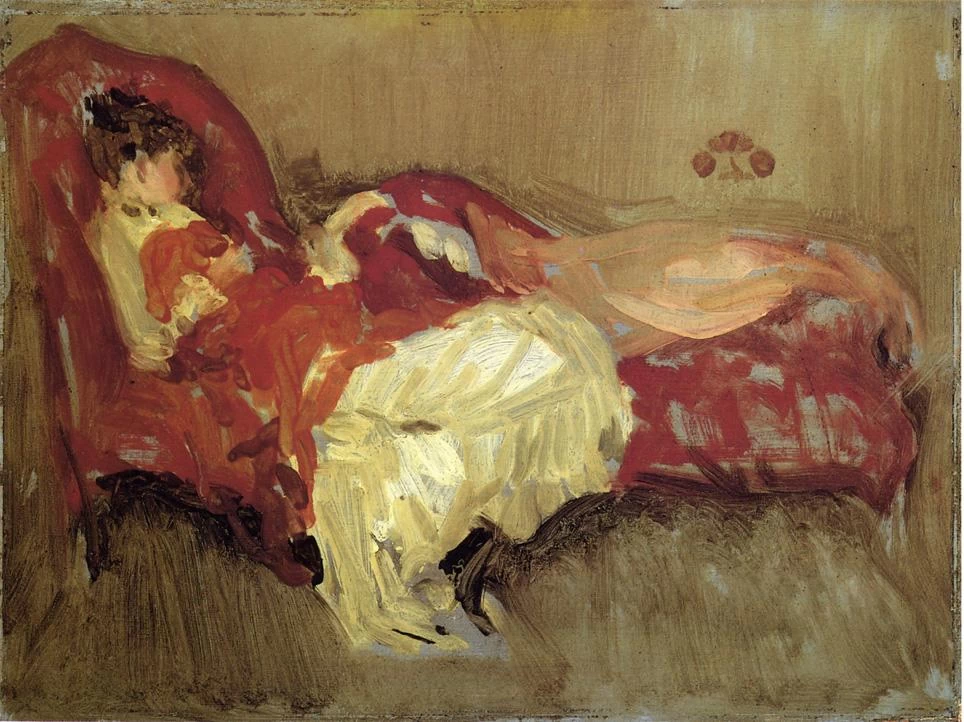 Ames McNeill Whistler - Nota in rosso, La Siesta